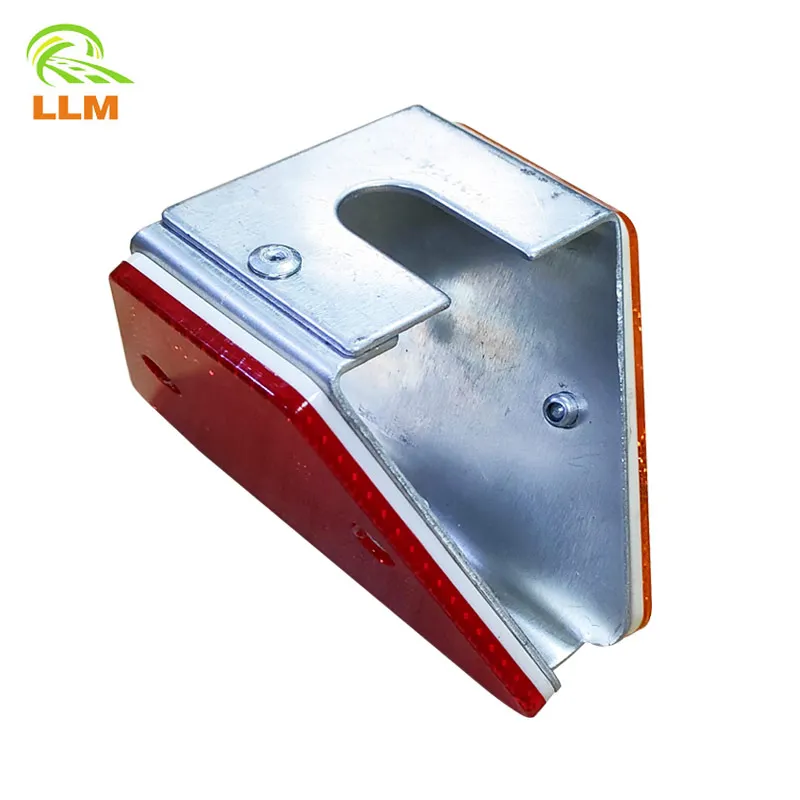 Roadway Delineator Manufacturer Price White Reflective Plastic Roadside Markers Highway Guardrail Reflectors Traffic Delineators