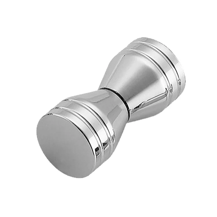 Mini Round Square Stainless Steel Glass Shower Door Handle Pull Door Aluminum Knob