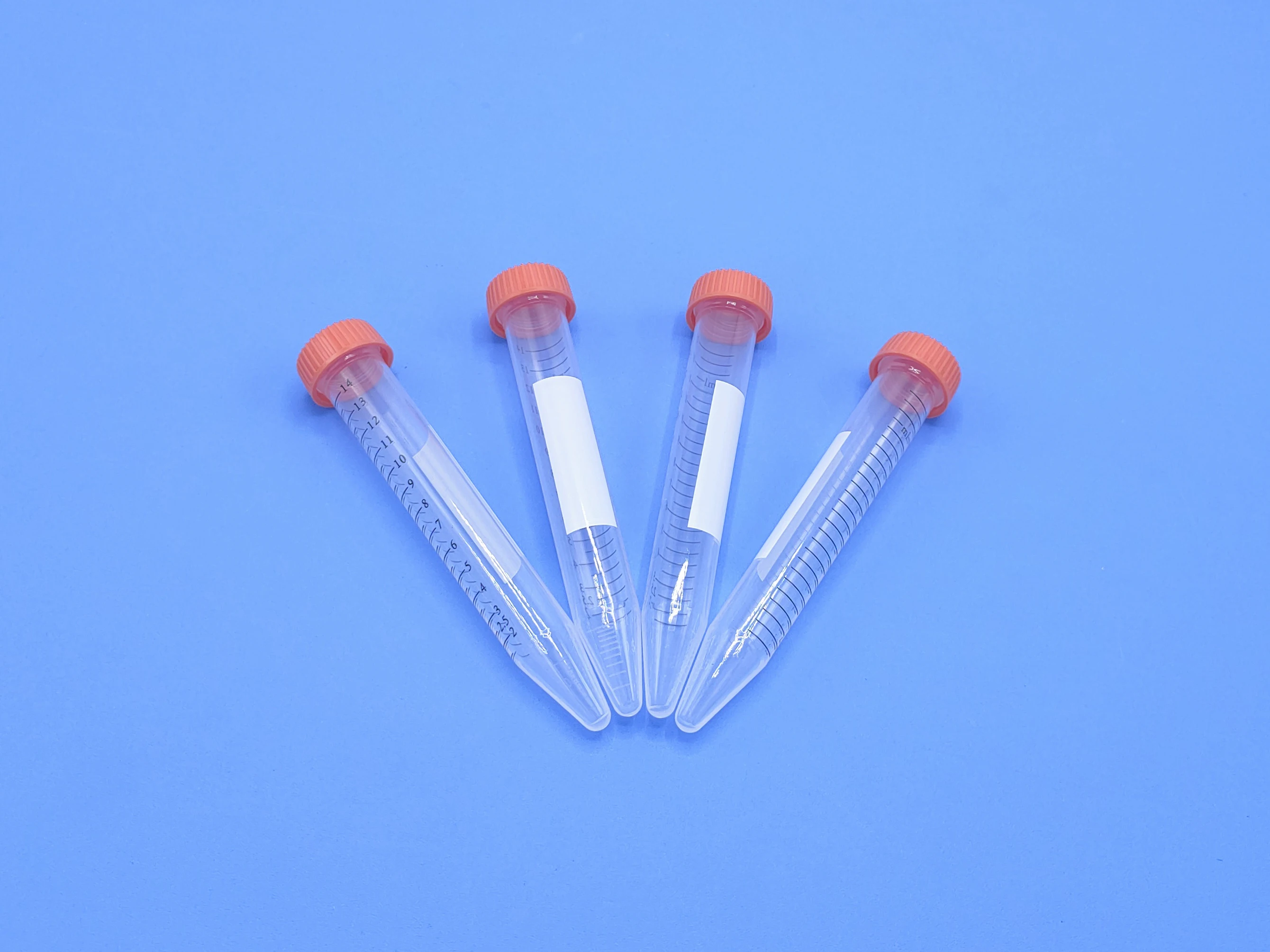Custom wholesale different capacity of centrifugal tube laboratory plastic centrifugal tube test tube