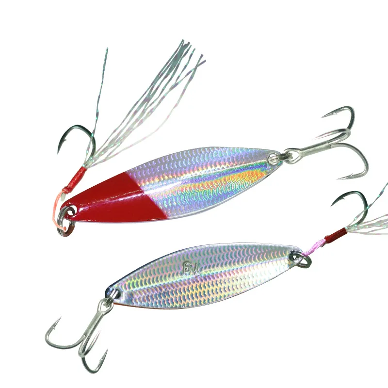 Japan Luminous 3.5g 5g 7g 11g 14g 18g Trout Spoon Copper Metal Lure Tackle Bait Artificial Fishing Lure Spoon Fishing Lure