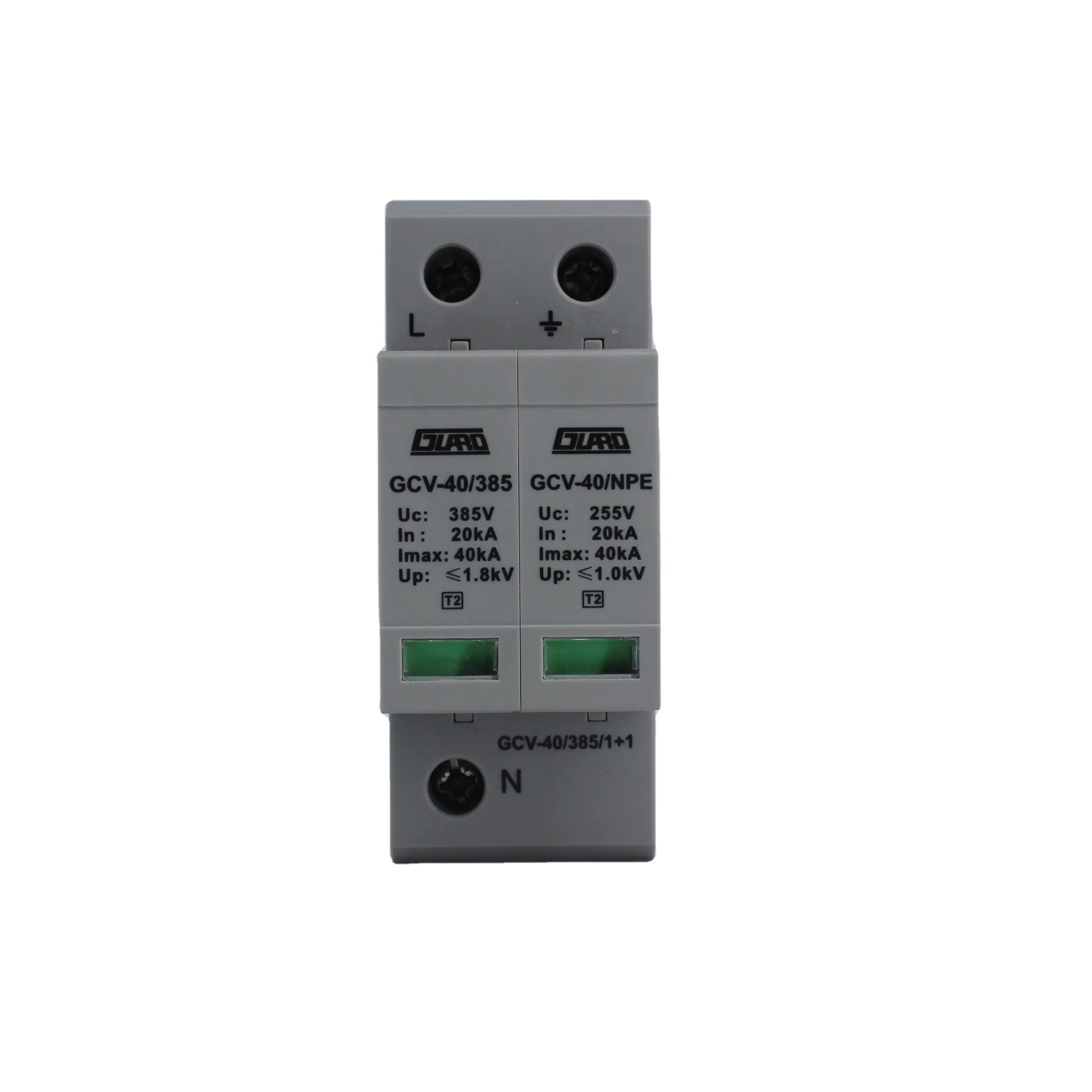Guard surge protection device 20kA-40kA 385V low voltage DC SPD