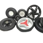 Contemporary promotional Solid PU Foam Wheel, pu foam rubber wheel