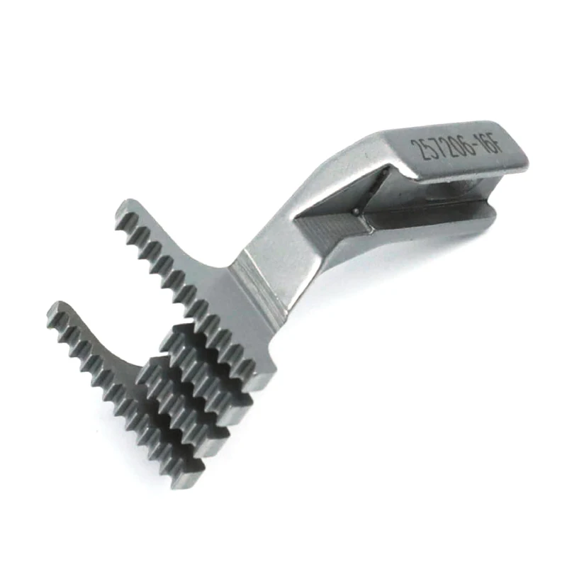 257258-16F/257206-16F 257259-16F/257207-16F Feed Dog Set For Pegasus W561 W562 Coverstitch Sewing Machine 3.2 4.0 4.8 5.6 6.4mm
