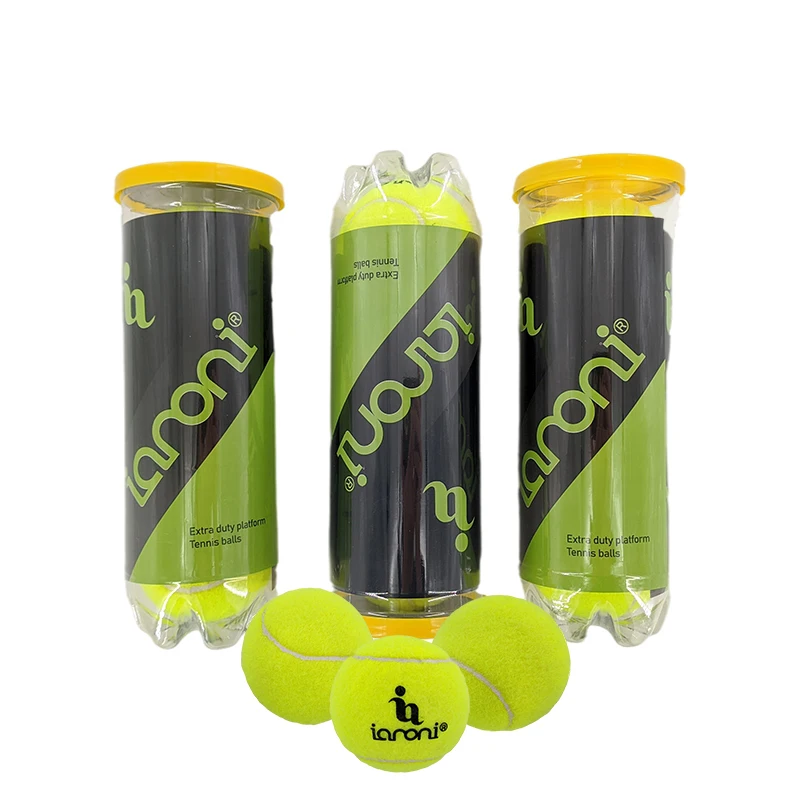 IANONI top higher quality tennis green 45% Wool tube pelotas de padel balls