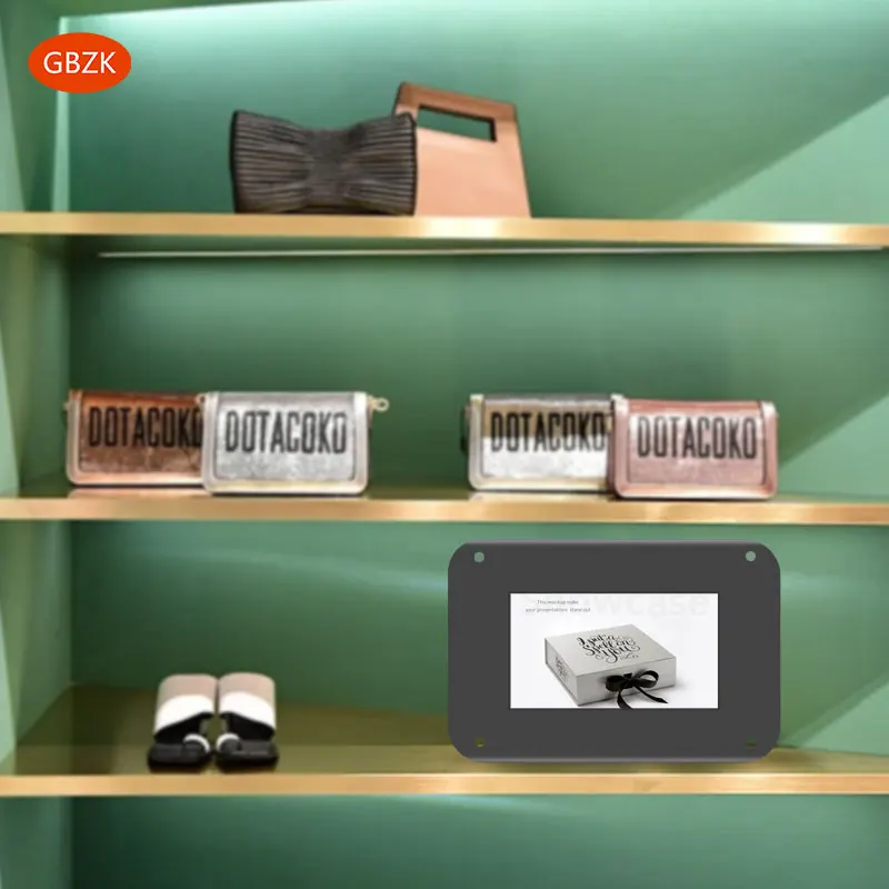 4 inch Mini Small Restaurant Tabletop LCD Advertising Equipment Wall Mounted and Standing Digital Signage Screen