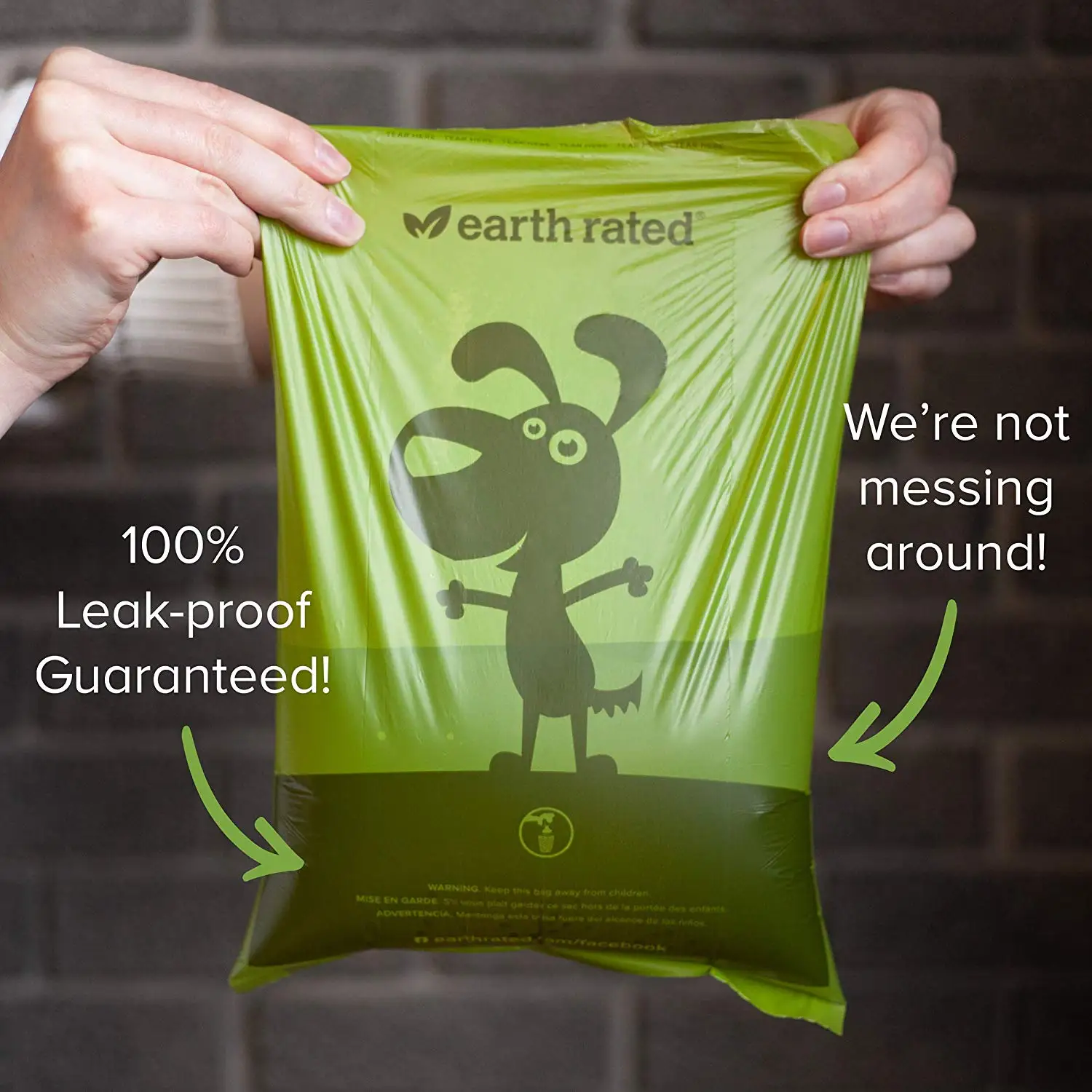 Eco-friendly Compostable Biodegradable antibiotic and deodorant pet Poop Bag