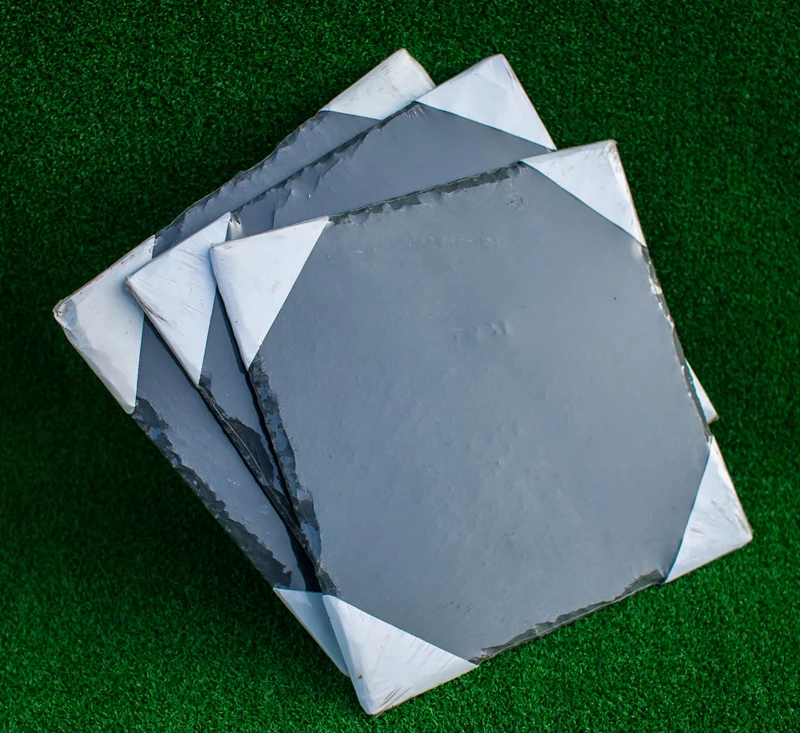 Xingzi Cheese Stone Uses Of Show Dinner Food Served Dishes Natural Eco-friendly Slate Plate For Picnic