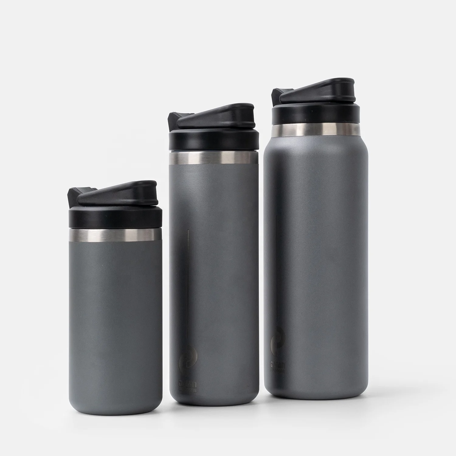 Wholesale 32oz 20oz Double Wall Vacuum Flask Insulated Stainless Steel Water Bottle with Straw Lids Dishwasher Safe