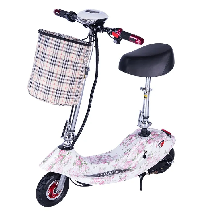 
New 2 Wheels Folding Motorcycle Fashion Sport Fat Tire E Mobility Scooter Fast E Electric Scooter With Seat For Adults 