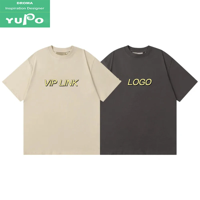 Droma vip link contact us 2024 top quality designer clothes luxury t-shirts oversize heavyweight vintage women shirt