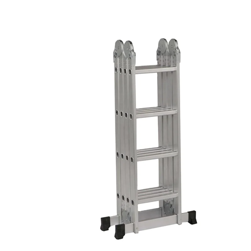 Factor Price 4*4 Steps Multi-Functional Ladder Folding Aluminum Multi-Purpose Ladder