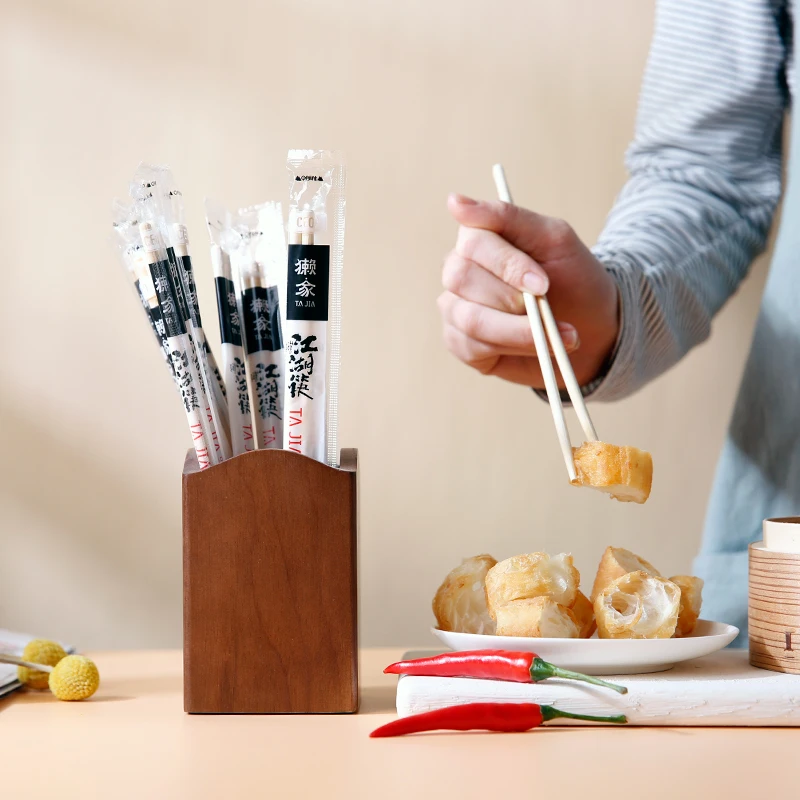 50 Pairs High quality Eco-friendly Disposable Bamboo Chopsticks