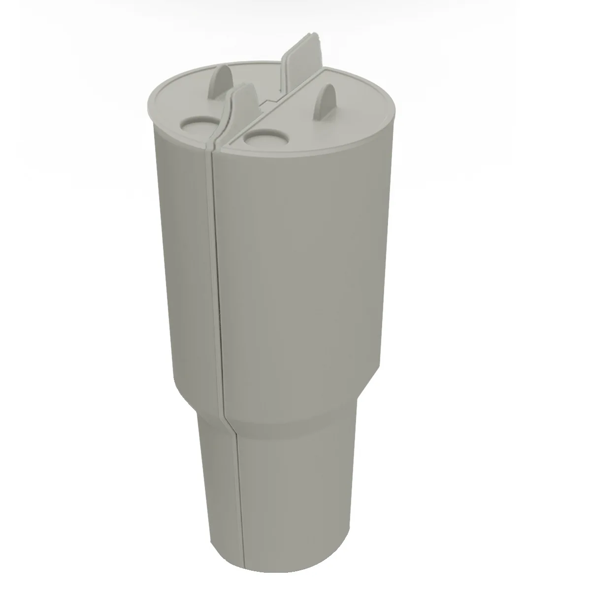 High quality and reusable 40oz inner cup 2in1 separator suitable for 40oz car cups to enjoy a variety of delicious food at once