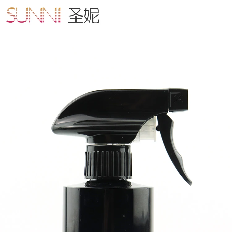In Stock 400ml Cylinder Black Air Freshener Car Cleaning Plastic Mist Trigger Spray Bottle Sprayer Bottle