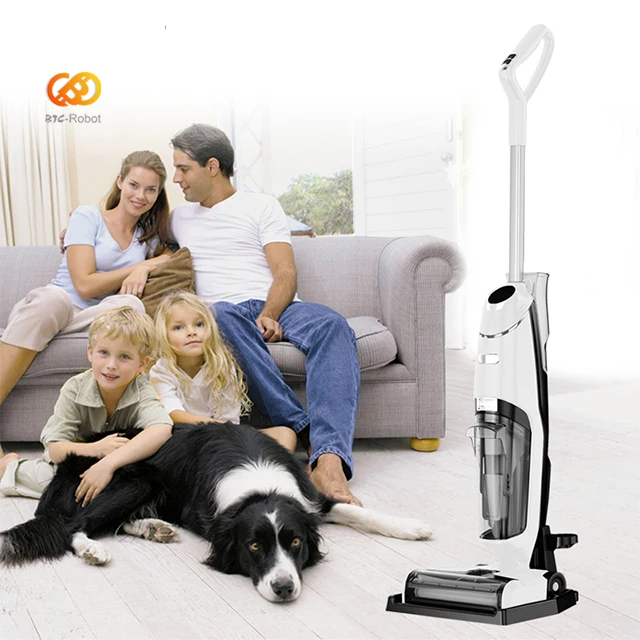 3In 1 Cordless Floor Washer Handheld Vacuum Cleaner Floor Cleaning wireless mop Wet&Dry Hepa Filter