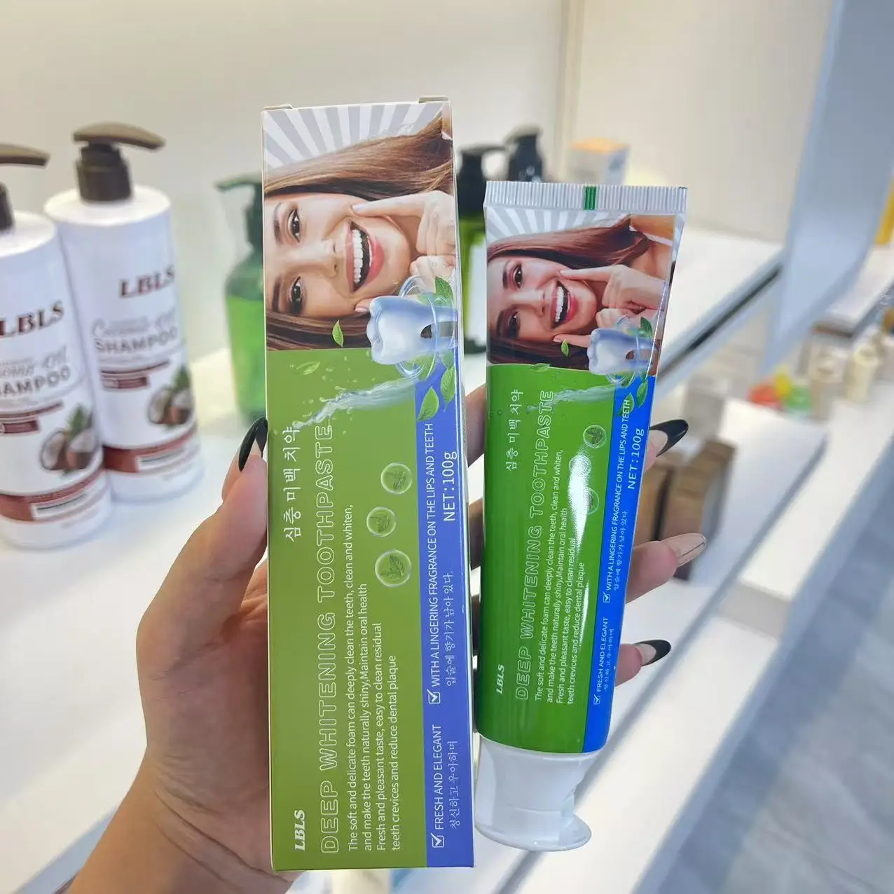 Wholesale Anti-sensitive mothproof fresh breath whitening 7 days dental whitening glister toothpaste