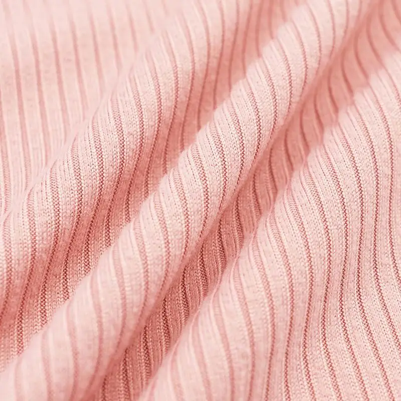 
Eco friendly polyester spandex two-sides brushed fabric for women dress 