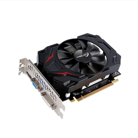 AMD Video Card R7 350 2G GDDR5 Desktop Graphics Card with Power Cable VGA+DVI Output Computer Parts DIY PC Hardware Supply