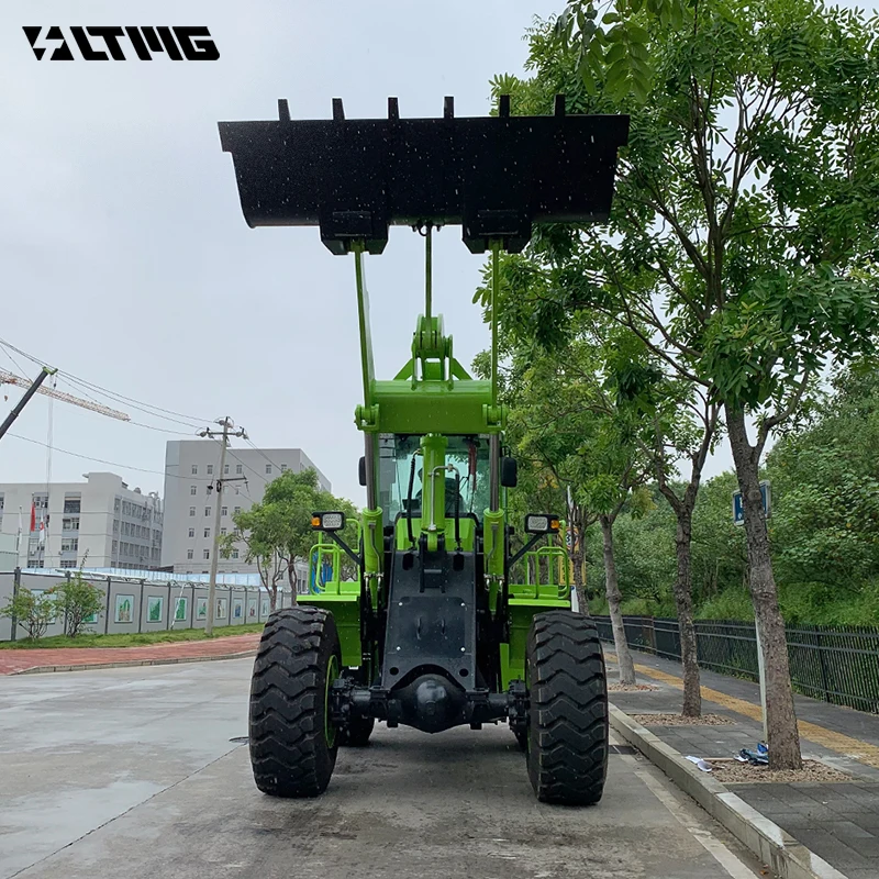 LTMG front end loader 3 ton 5ton electric articulating wheel loader for heavy duty