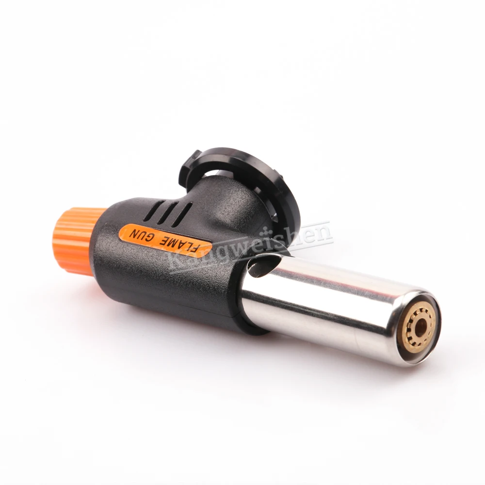 Portable Butane Gas Torch BBQ Flame Thrower Hiking Flame Gun
