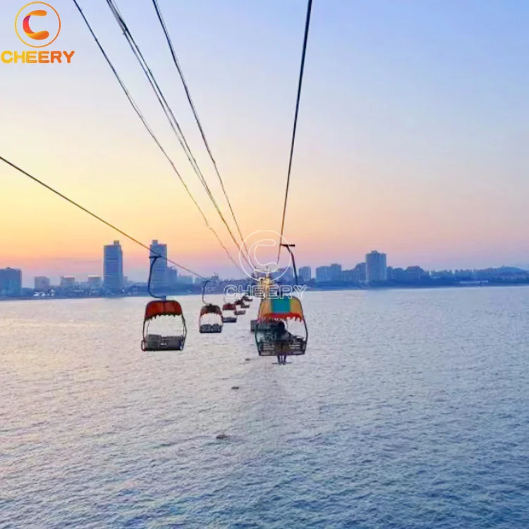 Outdoor commercial amusement mountain aerial tramway gondola lift scenic sightseeing gondolas cable car ski cableway
