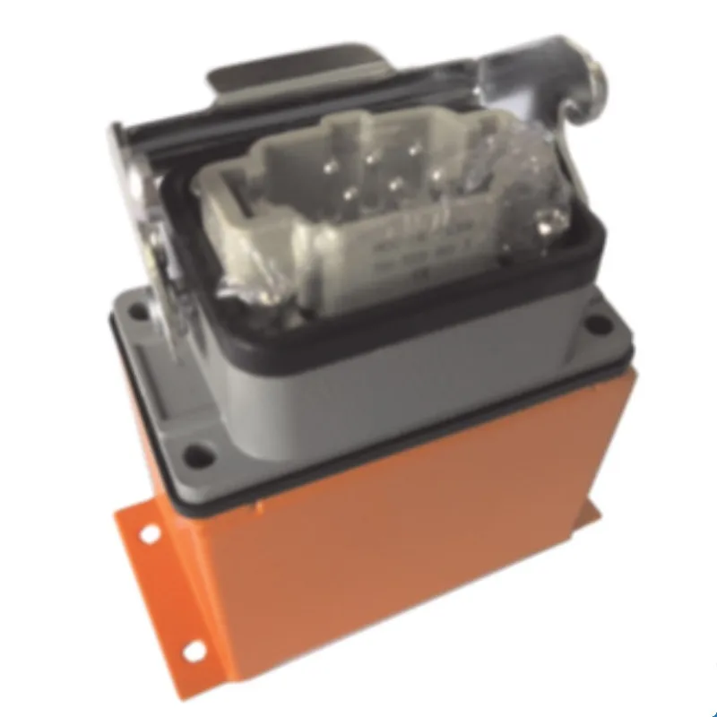 Orange Junction Box.6-pin Junction Box Common Plug With Base