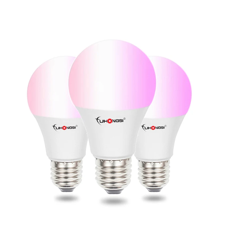 
E27 7W 9W 14w Wifi Wireless Controlled Google Assistant Alexa Zigbee WIFI LED Smart Light Bulb 