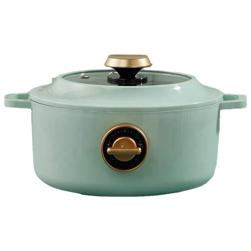 
 Бытовой многофункциональный электрический горячий горшок 2,5 литров 3-5 человек портативный горячий горшок Электрический кипящий горшок  