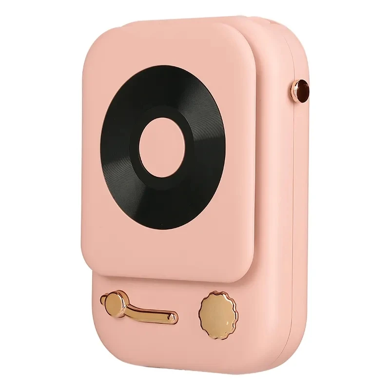 Hot Selling Hands Free Leafless Mini Fan Air Cooling Rechargeable Retro Gramophone Style Air Cooling Fan