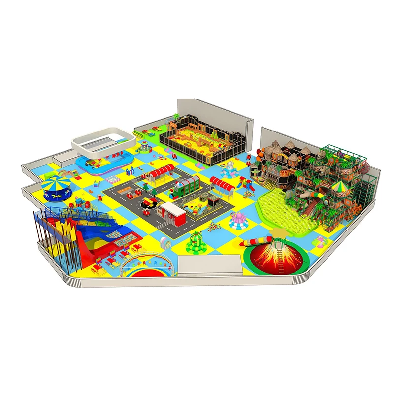 New Theme Design Children Playground Equipment Indoor