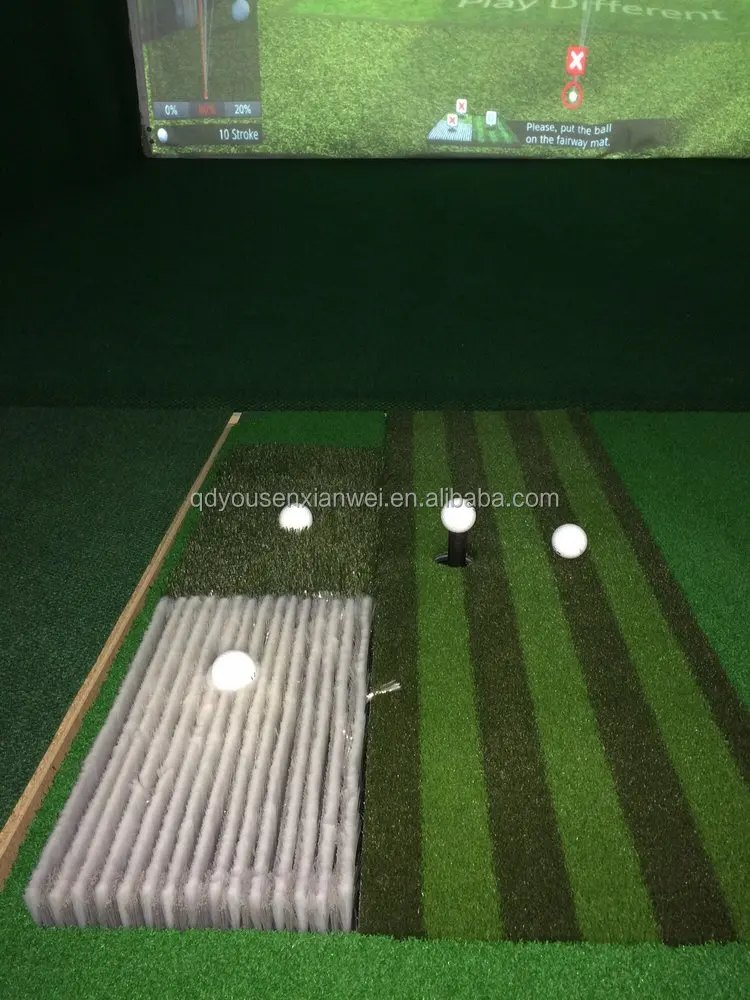 artificial grass for indoor golf practice greens impact mat 15x15