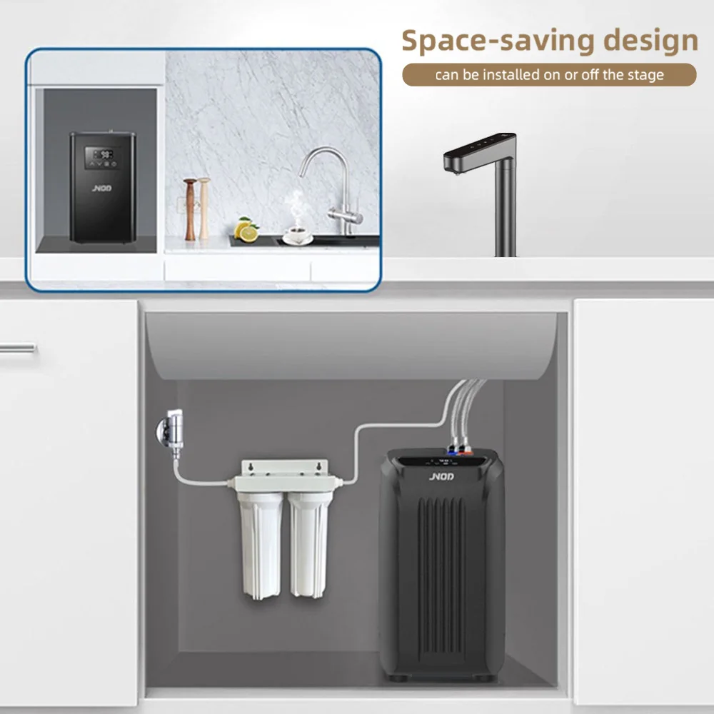 Jnod Smart Kitchen Under Counter Instant Hot Water Dispenser System 3 4 in 1 Boiling Water Dispenser Machine with Child Lock