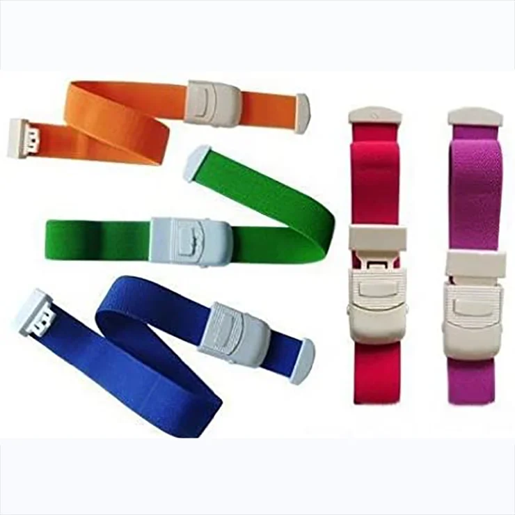 Chinese Manufacturer Wholesale Reusable Elastic Tourniquets Recyclable Blood Collection Tourniquet Soft Arm Tourniquet