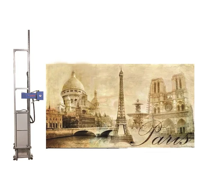 Special Hot Selling Automatic Speed Regulation 3D Mural Wall Painting Machine