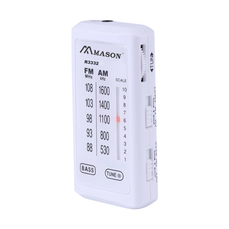 Cheap Hot Sale Customized Logo And Color Small Battery  3V  2PCS AAA Pocket Size Mini Am Fm Radio With Earphone Jack