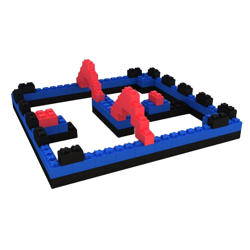 Hot Selling Attractive Playground Amusement Games Robot Battle epp building blocks