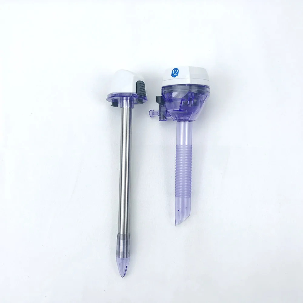 2020 qianjing 5mm-15mm disposable trocar for laparoscopic surgery