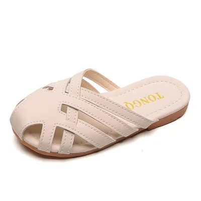 Nian OEM des sandales  summer little girls casual princess comfortable beautiful designer children  shoes  girl shoes