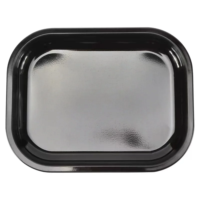 Wholesale High Quality Small Size 18*14cm Tinplate Tray Serving Custom logo Smoke Rolling