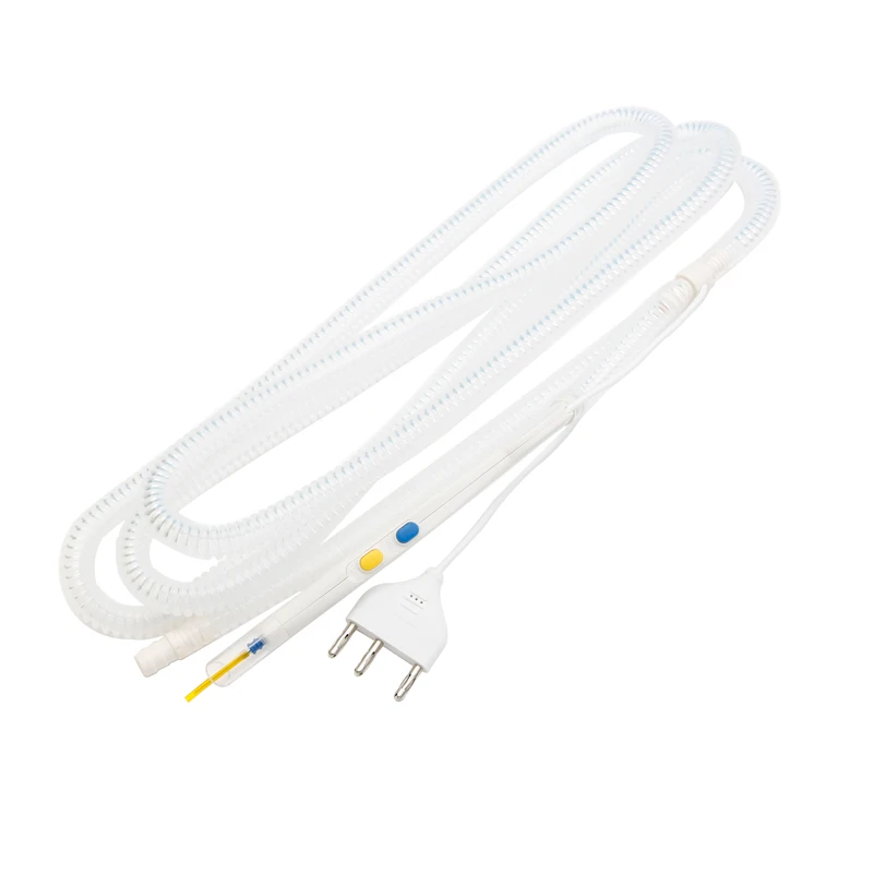 Hospital Diathermary Electro Cautery Pencil Banana Plug  Hand Control Disposable Elelctrosurgical Pencil With Smoke Evacuator