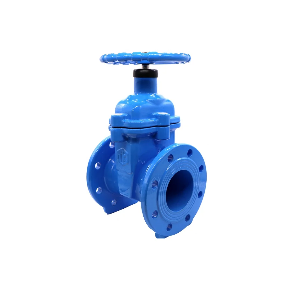 Taike China Factory GB produces ductile iron DN200 cheap elastic seat seal dark rod gate valve, water control valve