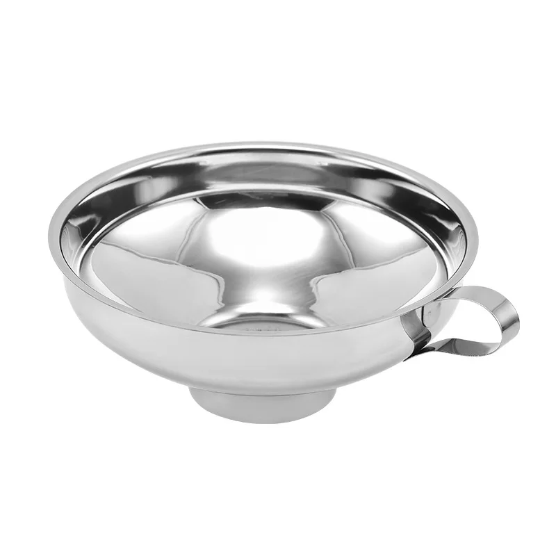 Wholesale Canning Funnel for Kitchen Mason Jars Wide Mouth Funnels for Filling Bottle Stainless Steel Food Funnel