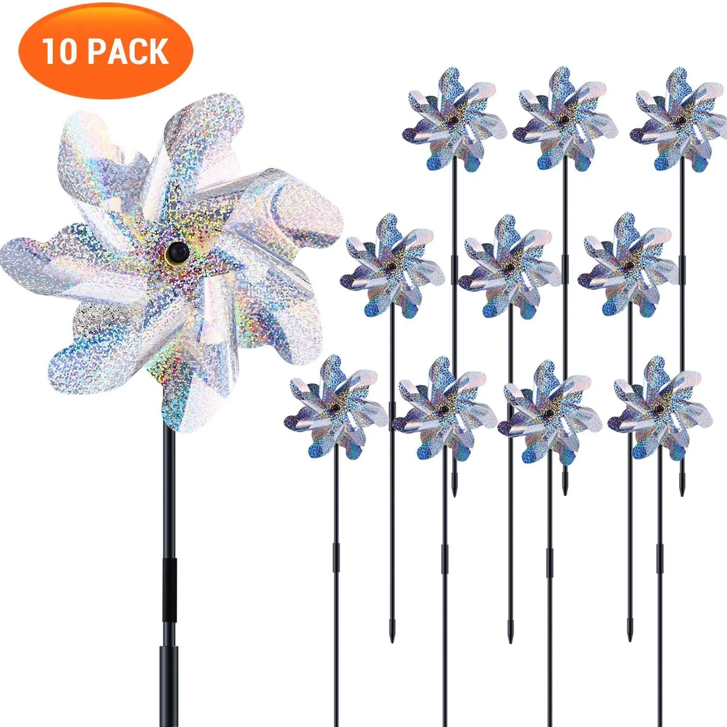 Bird Repellent Devices Deterrent to Scare Birds Away from Yard Patio Garden Farm