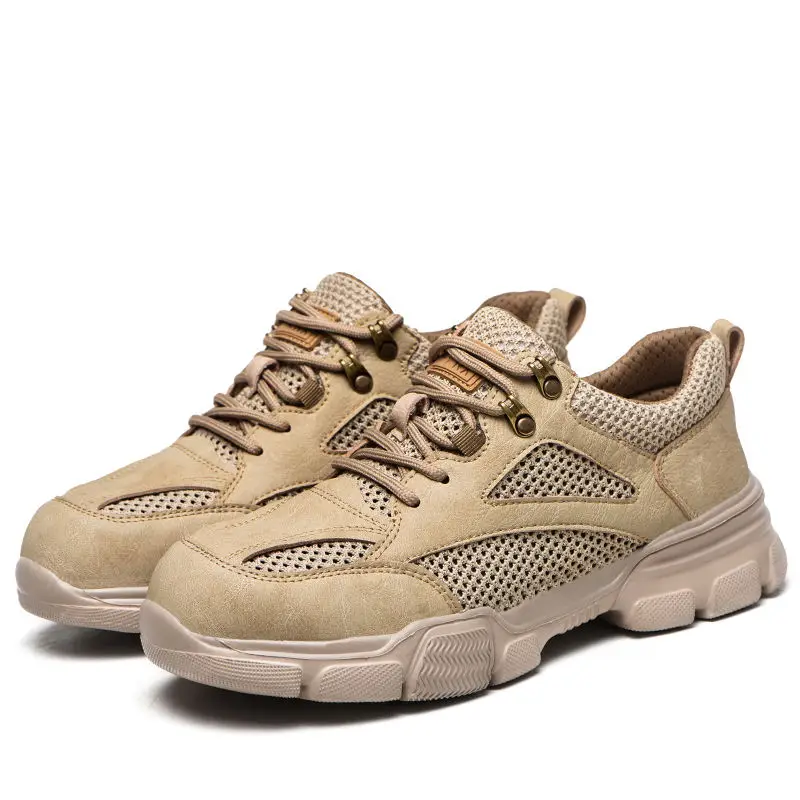 THREEDIV China High Quality Brand Men  Safety Shoes Men Work for Suitable  woodland workers