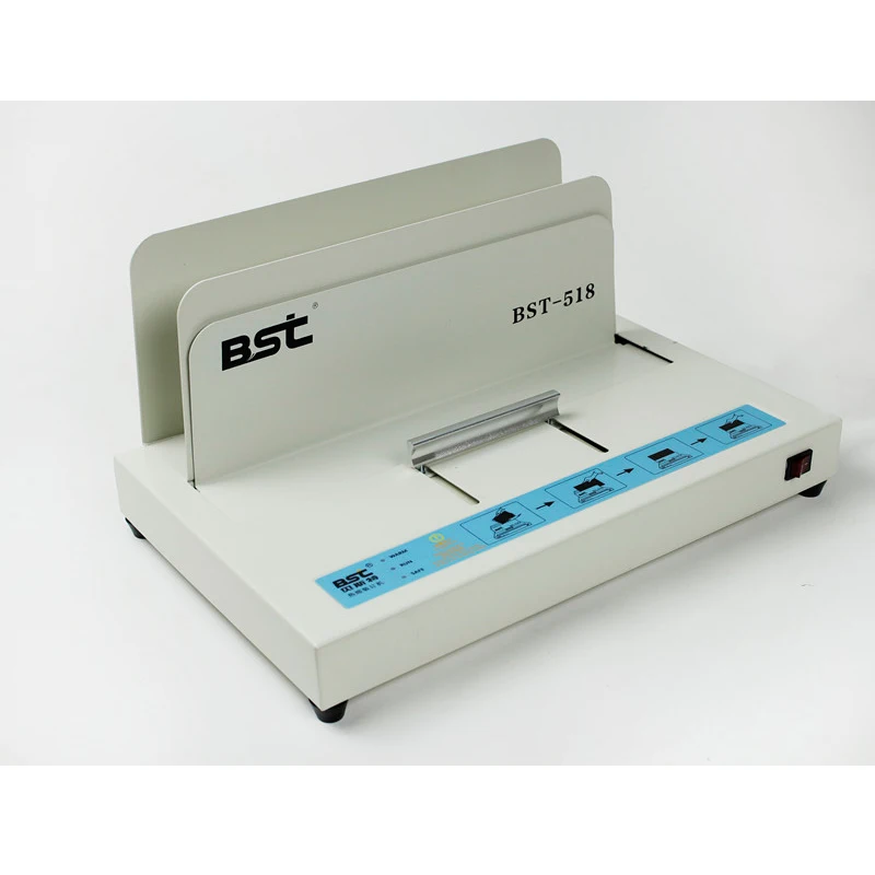 
Small desktop low carbon and energy saving thermal binding machine 