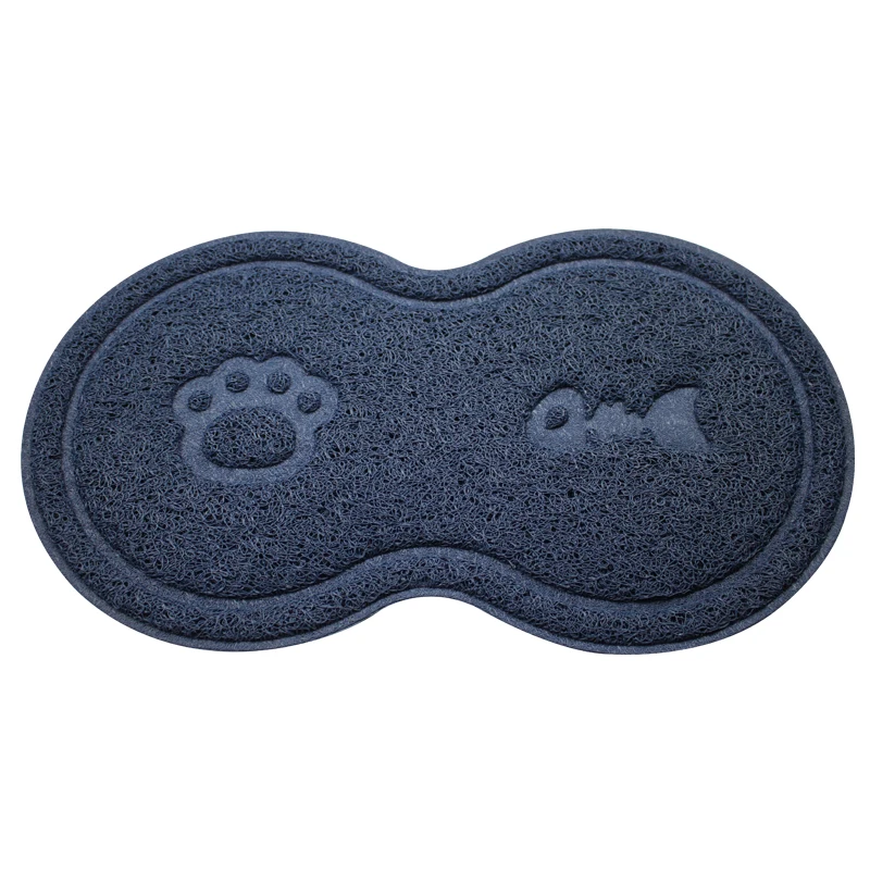 
Custom waterproof mesh pet floor toilet trapper litter mat for cats 