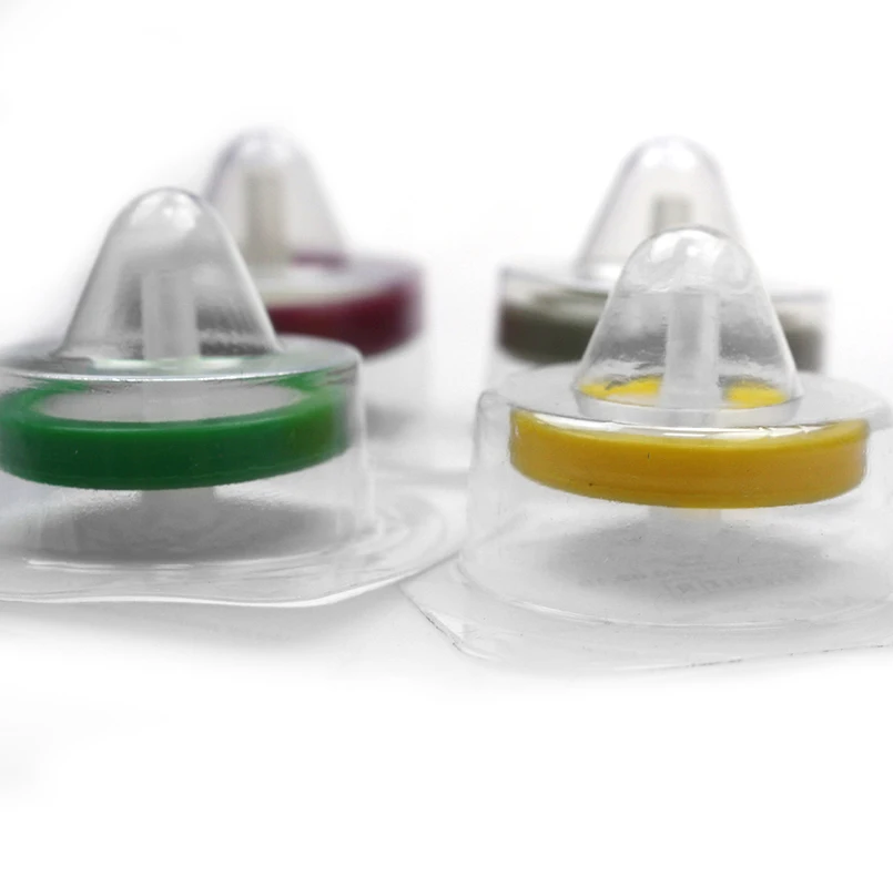 Gamma Sterile 33mm Nylon Syringe Filter 25mm PES individually packed in 50pcs