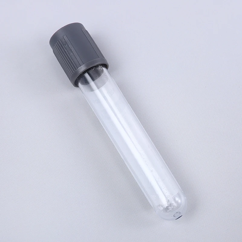  CE Certified factory PET glass medical vacuum plain blood collection