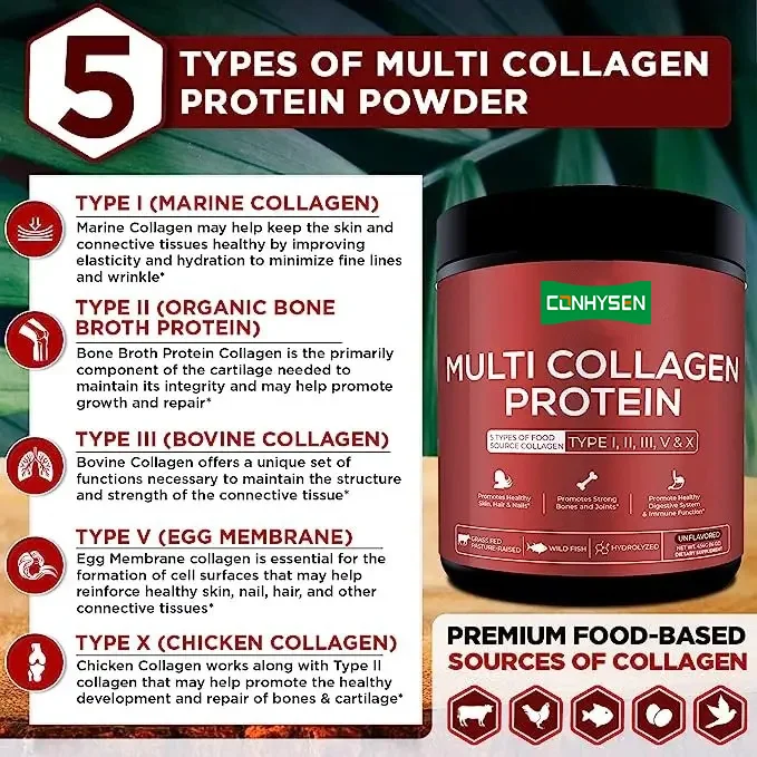 Private Label Collagen Powder Drink Food Grade Phyto Booster Whitening Collagen Supplements Collagen Powder For Skin Whitening