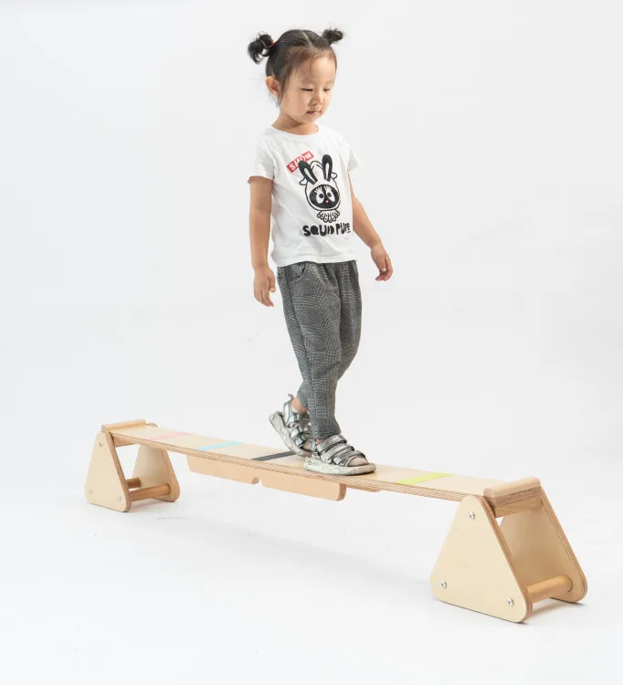 Уличная игровая площадка, крытая игровая площадка для детей, парк, сад, красочная деревянная дорожка